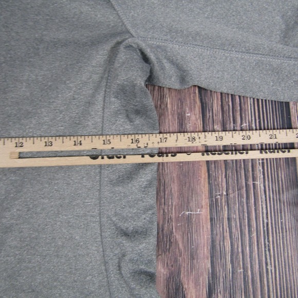 Nike Hoodie Womens XS Gray Therma Fit Pullover Hooded Sweatshirt Logo 457127-063 - Picture 6 of 7